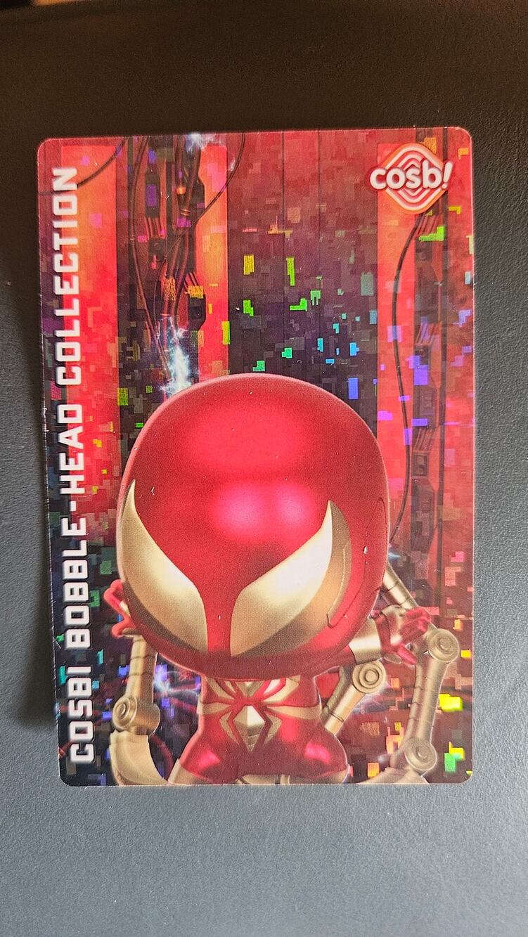 Cosbi Bobble Heads Marvel Spider-Man Spiderman Mystery Iron Spider Armor Chase